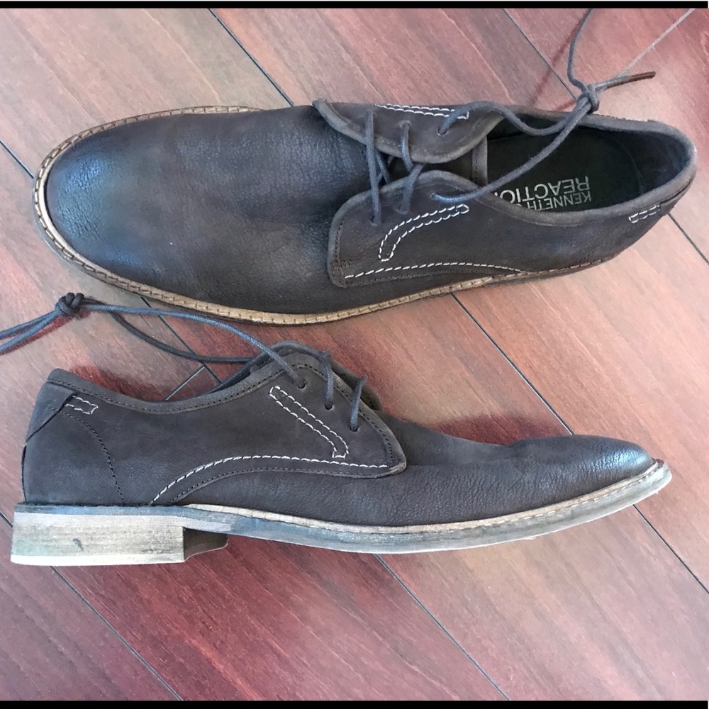 Kenneth Cole Reaction Leather Shoes 10M Men’s